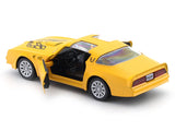 1978 Pontiac Firebird Matte Yellow 1:33-42 RMZ City licensed pull back car scale model