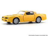 1978 Pontiac Firebird Matte Yellow 1:33-42 RMZ City licensed pull back car scale model