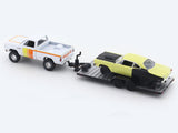 1979 Dodge 150 Power Wagon & 1969 Plymouth Road Runner 1:64 M2 Machines diecast hauler scale model