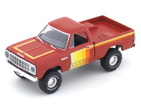 1979 Dodge 150 power Wagon red 1:64 M2 Machines diecast scale car collectible