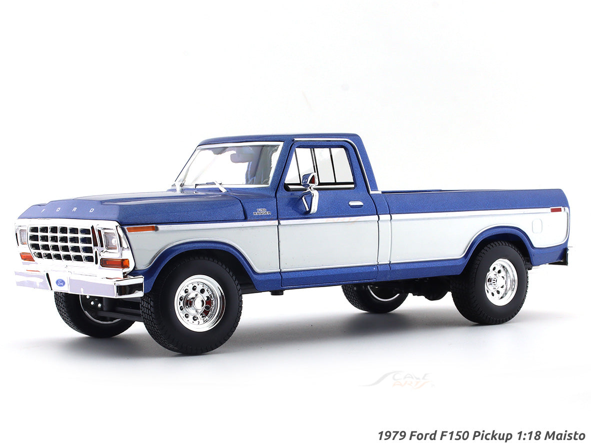 1979 Ford F150 Pickup blue1:18 Maisto diecast Scale Model pickup truck ...