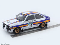 1980 Ford Escort RS1800 MKII #19 1:18 Sunstar diecast Scale Model collectible