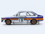 1980 Ford Escort RS1800 MKII #19 1:18 Sunstar diecast Scale Model collectible