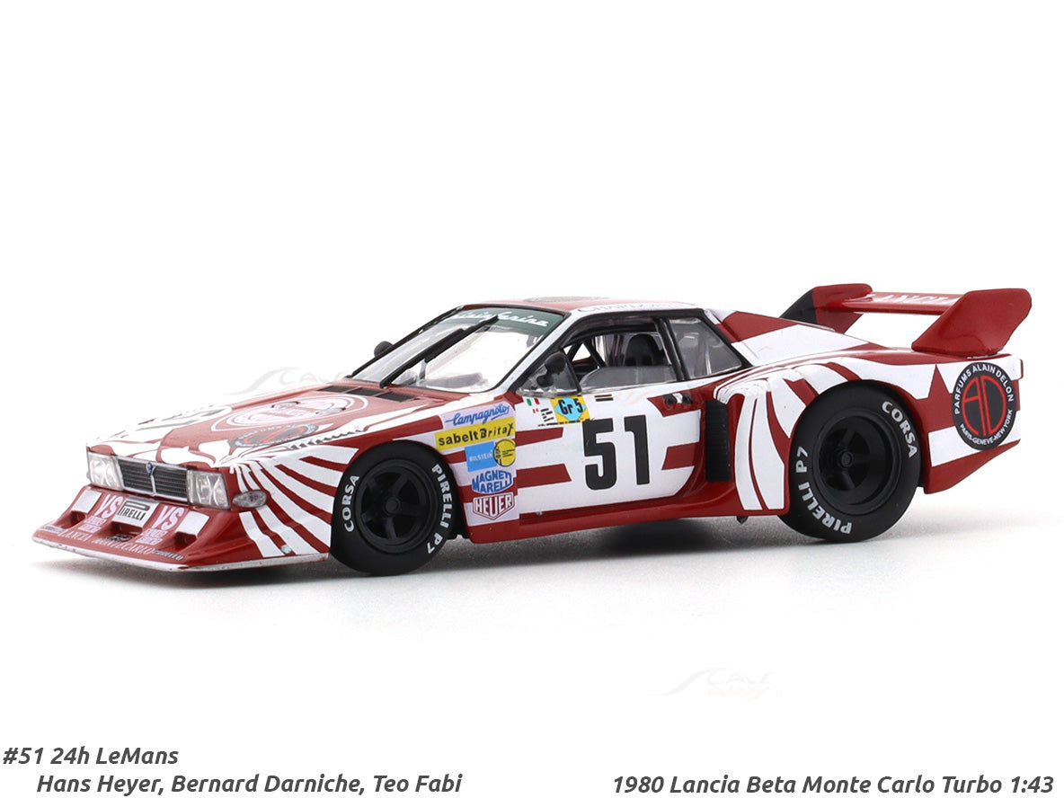 1980 Lancia Beta Monte Carlo Turbo 1:43 diecast scale model car