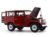 1980 Toyota FJ40 Land Cruiser Red 1:18 Kyosho diecast scale model car collectible