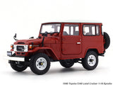 1980 Toyota FJ40 Land Cruiser Red 1:18 Kyosho diecast scale model car collectible