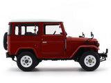 1980 Toyota FJ40 Land Cruiser Red 1:18 Kyosho diecast scale model car collectible