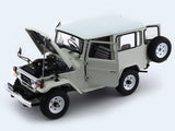 1980 Toyota FJ40 Land Cruiser White 1:18 Kyosho diecast scale model car collectible