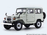 1980 Toyota FJ40 Land Cruiser White 1:18 Kyosho diecast scale model car collectible