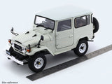 1980 Toyota FJ40 Land Cruiser White 1:18 Kyosho diecast scale model car collectible