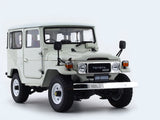 1980 Toyota FJ40 Land Cruiser White 1:18 Kyosho diecast scale model car collectible