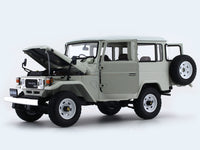 1980 Toyota FJ40 Land Cruiser White 1:18 Kyosho diecast scale model car collectible