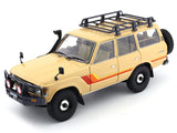 PreOrder : 1980 Toyota Land Cruiser LC60 beige 1:18 Kyosho diecast scale model car collectible