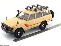 PreOrder : 1980 Toyota Land Cruiser LC60 beige 1:18 Kyosho diecast scale model car collectible