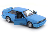 1980 Audi Quattro Blue 1:33-42 RMZ City licensed pull back car scale model
