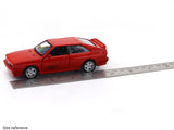 1980 Audi Quattro Red 1:33-42 RMZ City licensed pull back car scale model