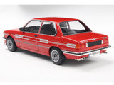 1980 BMW Alpina C1 2,3 Red 1:18 Solido Licensed Diecast Scale Model Car Collectible