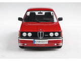 1980 BMW Alpina C1 2,3 Red 1:18 Solido Licensed Diecast Scale Model Car Collectible