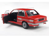 1980 BMW Alpina C1 2,3 Red 1:18 Solido Licensed Diecast Scale Model Car Collectible