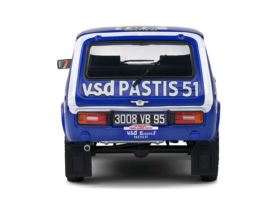 1982 Lada Niva Rally Paris Dakar 1:18 Solido licensed diecast scale ...