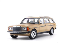 1982 Mercedes-Benz 200T S123 AMG gold 1:18 Norev diecast Scale Model collectible
