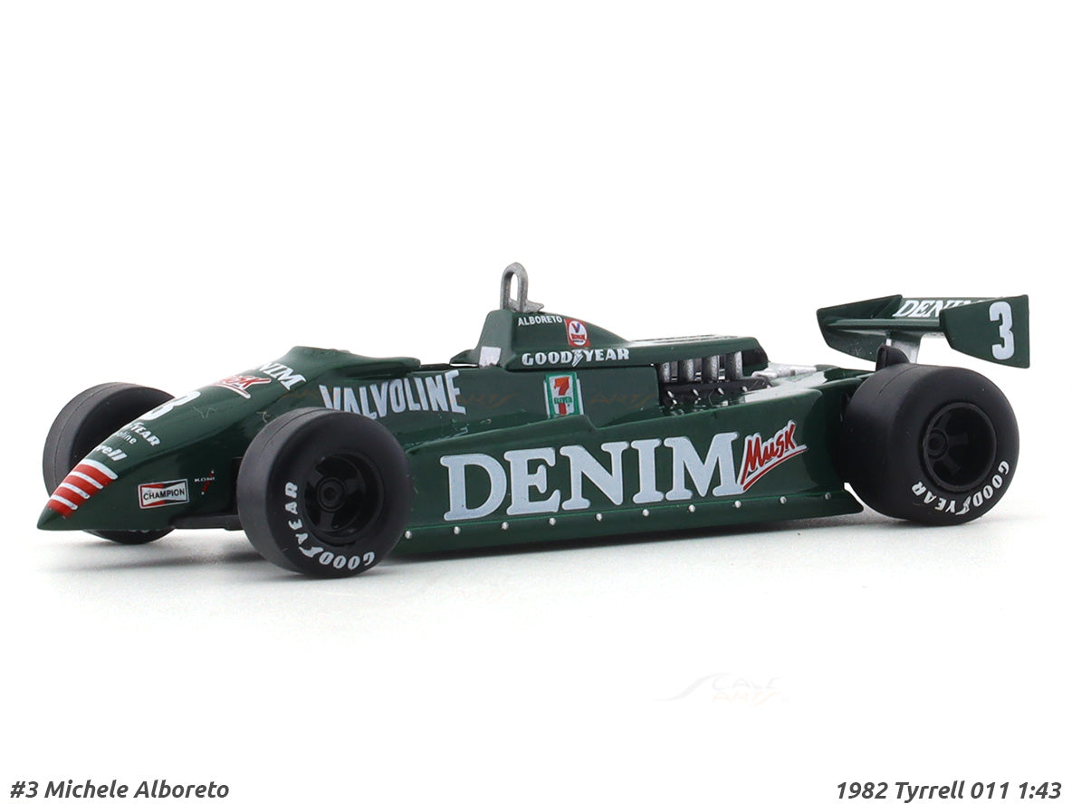 1982 Tyrrell 011 Michele Alboreto No 3 1:43 Formula 1 diecast