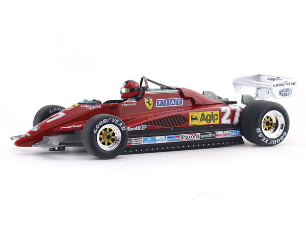 1982 Ferrari 126C2 No. 27 Gilles Villeneuve Belgian GP 1:18 MCG diecast scale model car collectible
