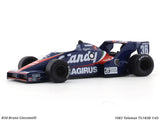 1983 Toleman TG183B Bruno Giacomelli No 36 1:43 Formula 1 diecast scale model car collectible