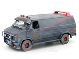 1983 GMC Vandura The A-Team Weathered Version with Bullet Holes 1:18 GreenLight Licensed Diecast Scale Model Van Collectible | TV Series Movie Car | Buy in India