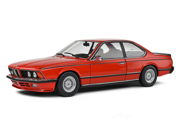 1984 BMW 635 CSI E24 red 1:18 Solido licensed diecast scale model car collectible