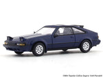 1984 Toyota Celica Supra Dark blue 1:64 Para64 diecast scale model car