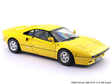 1984 Ferrari 280 GTO Yellow 1:12 KK Scale Diecast Scale Model Car Collectible