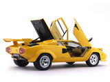 1985 Lamborghini Countach LP 5000 S QV yellow 1:12 KK Scale diecast scale model car collectible