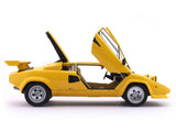 1985 Lamborghini Countach LP 5000 S QV yellow 1:12 KK Scale diecast scale model car collectible