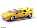 1985 Lamborghini Countach LP 5000 S QV yellow 1:12 KK Scale diecast scale model car collectible