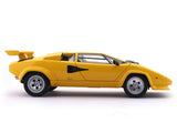 1985 Lamborghini Countach LP 5000 S QV yellow 1:12 KK Scale diecast scale model car collectible