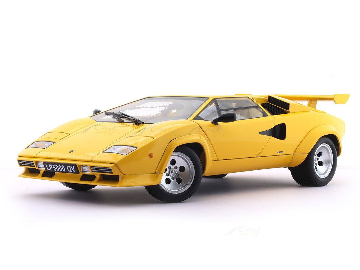 1985 Lamborghini Countach LP 5000 S QV yellow 1:12 KK Scale