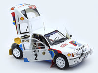 1985 Peugeot 205 T16 Winner Monte Carlo 1:18 Norev diecast scale model car collectible