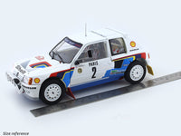 1985 Peugeot 205 T16 Winner Monte Carlo 1:18 Norev diecast scale model car collectible