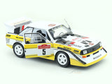 1985 Audi Sport Quattro S1 E2 1:24 Bburago Licensed Diecast Scale Model Rally Car Collectible with Acrylic Case | Group B Legend | Buy in India