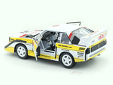1985 Audi Sport Quattro S1 E2 1:24 Bburago Licensed Diecast Scale Model Rally Car Collectible with Acrylic Case | Group B Legend | Buy in India