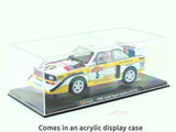 1985 Audi Sport Quattro S1 E2 1:24 Bburago Licensed Diecast Scale Model Rally Car Collectible with Acrylic Case | Group B Legend | Buy in India