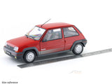 1985 Renault 5 GT Turbo Mk1 Rouge Vif 1:18 Solido Licensed Diecast Scale Model Car Collectible