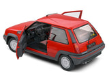 1985 Renault 5 GT Turbo Mk1 Rouge Vif 1:18 Solido Licensed Diecast Scale Model Car Collectible
