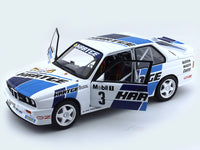 1986 BMW M3 E30 ADAC Rally Germany 1:18 Solido diecast Scale Model collectible