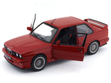 1986 BMW M3 E30 red 1:18 Solido diecast Scale Model collectible