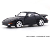 1986 Porsche RUF BTR Slantnose Black 1:64 Para64 licensed diecast scale model car