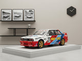 1986 BMW M3 E30 JTCC No 27 Kawamoto Reid 1:18 Solido Licensed Diecast Scale Model Car Collectible