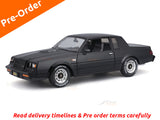 Pre Order : 1987 Buick Grand National Black 1:18 Maisto Licensed Diecast Scale Model car Collectible