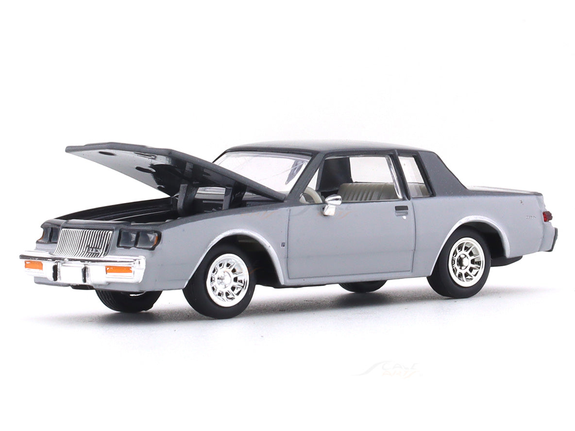 1987 Buick Regal T Type grey 1:64 M2 Machines diecast scale car